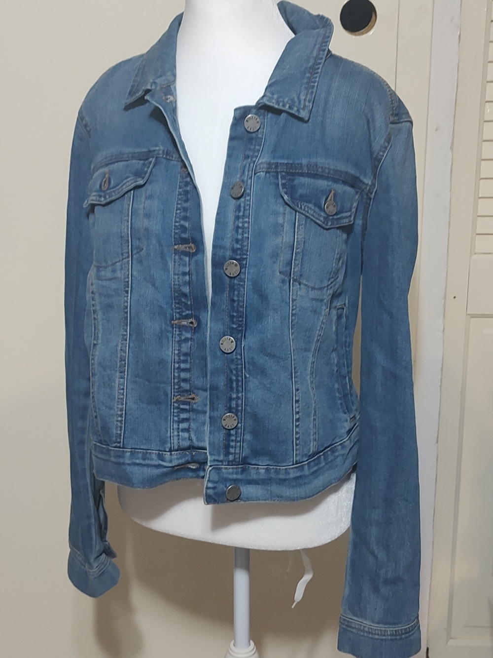 William Rast Medium Blue Denim Jacket